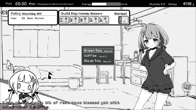 Скриншот 2 из Living With Sister: Monochrome Fantasy — сравните цены на игру в Steam