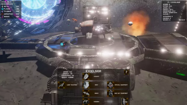 Evasion from cluster 42 — скриншот 4 из игры