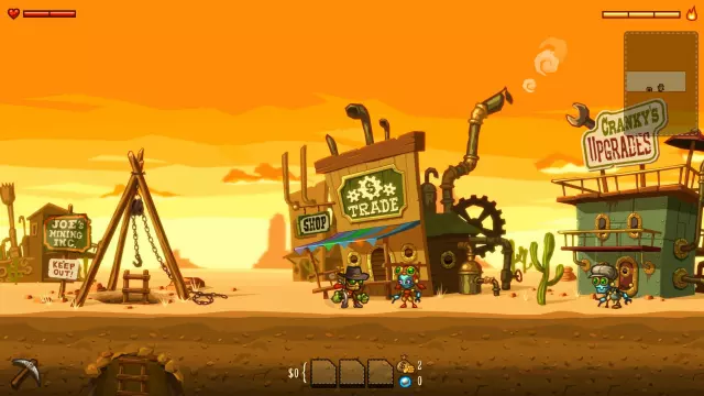 SteamWorld Dig — скриншот 1 из игры