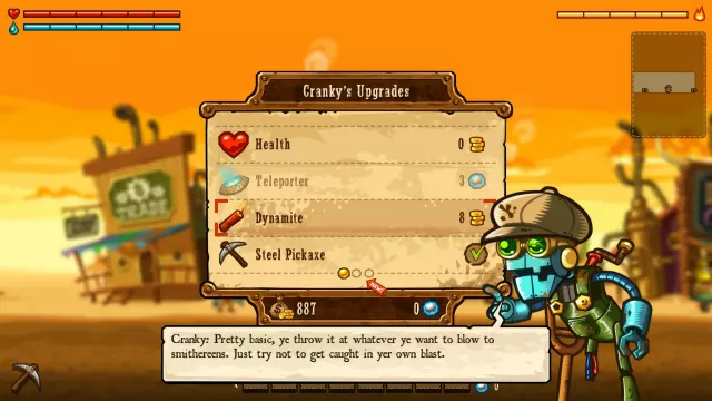 SteamWorld Dig — скриншот 5 из игры