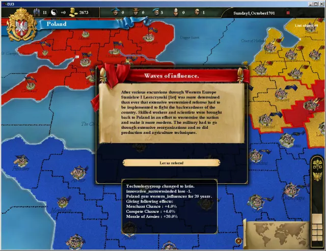 Europa Universalis III Complete — скриншот 5 из игры