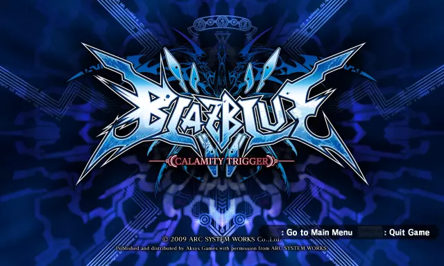 BlazBlue: Calamity Trigger — скриншот 1 из игры
