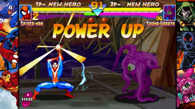 MARVEL vs. CAPCOM Fighting Collection: Arcade Classics — скриншот 3 из игры