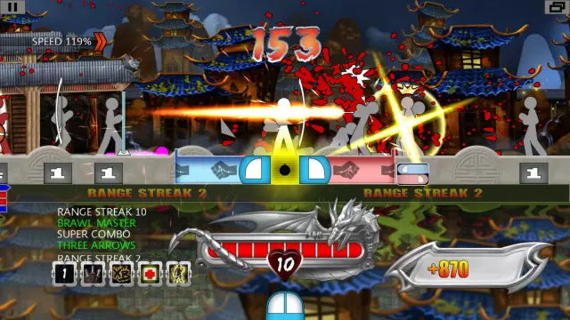 One Finger Death Punch — скриншот 1 из игры