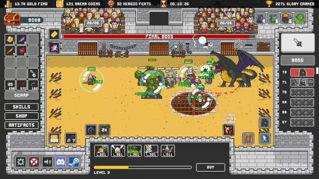Clicker Arena — скриншот 4 из игры