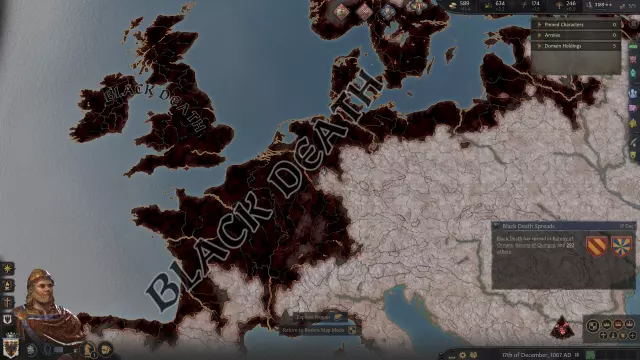 Crusader Kings III: Legends of the Dead — скриншот 1 из игры