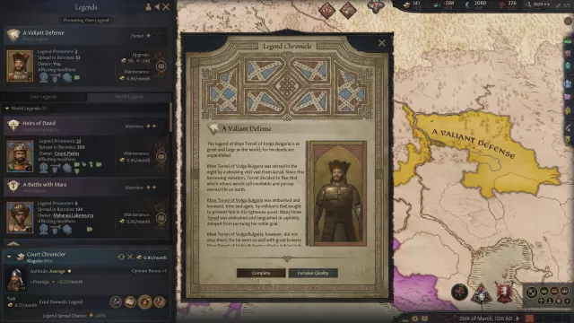 Crusader Kings III: Legends of the Dead — скриншот 4 из игры