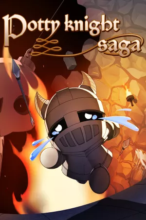 Potty Knight Saga — купить ключ Steam дешевле, обложка игры