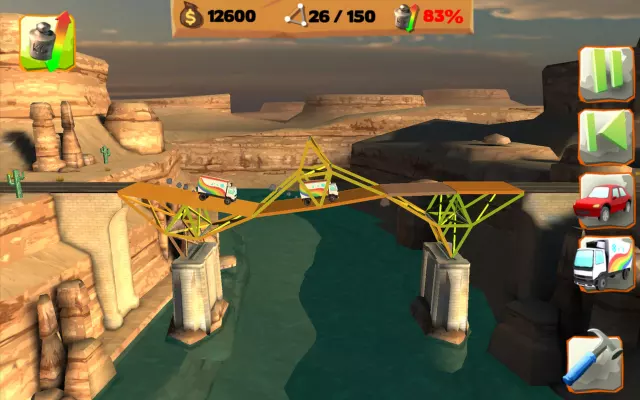 Bridge Constructor Playground — скриншот 1 из игры