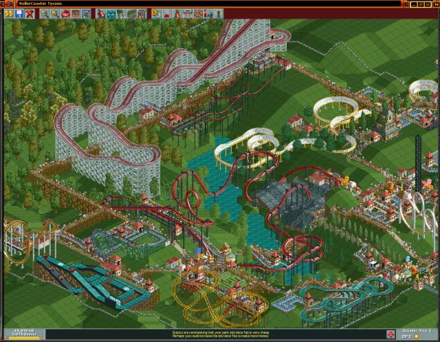 RollerCoaster Tycoon: Deluxe — скриншот 5 из игры