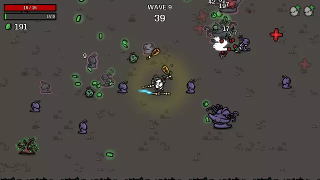 Brotato: Abyssal Terrors — скриншот 2 из игры