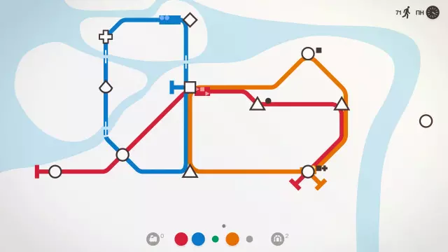 Mini Metro — скриншот 1 из игры