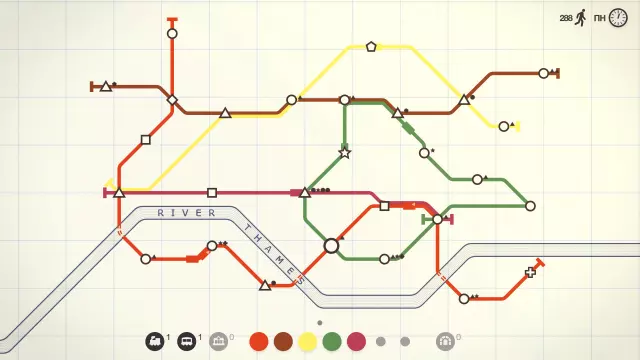 Mini Metro — скриншот 2 из игры