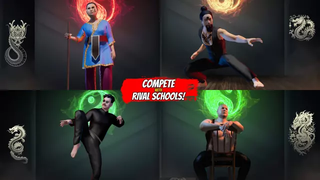 Fight School Simulator — скриншот 1 из игры