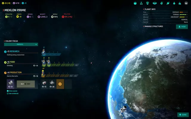 Master of Orion — скриншот 3 из игры