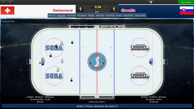 Eastside Hockey Manager — скриншот 3 из игры
