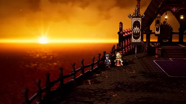 OCTOPATH TRAVELER 0 — скриншот 1 из игры