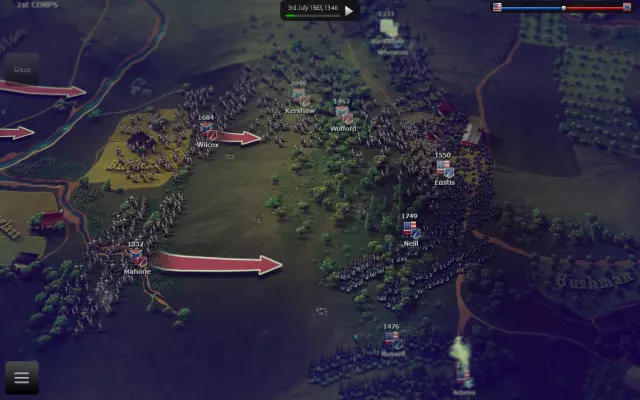 Ultimate General: Gettysburg — скриншот 4 из игры
