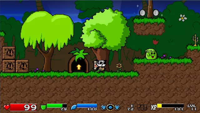 Super Panda Adventures — скриншот 1 из игры
