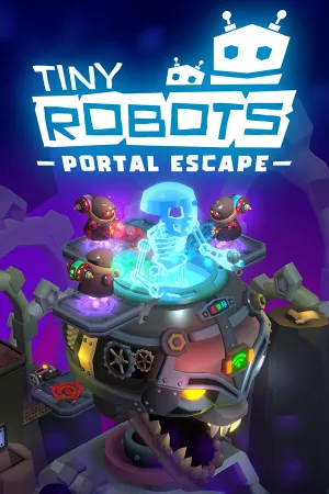 Tiny Robots: Portal Escape — купить ключ Steam дешевле, обложка игры