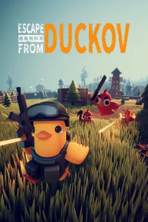 Escape from Duckov 逃离鸭科夫 — купить ключ Steam дешевле, обложка игры