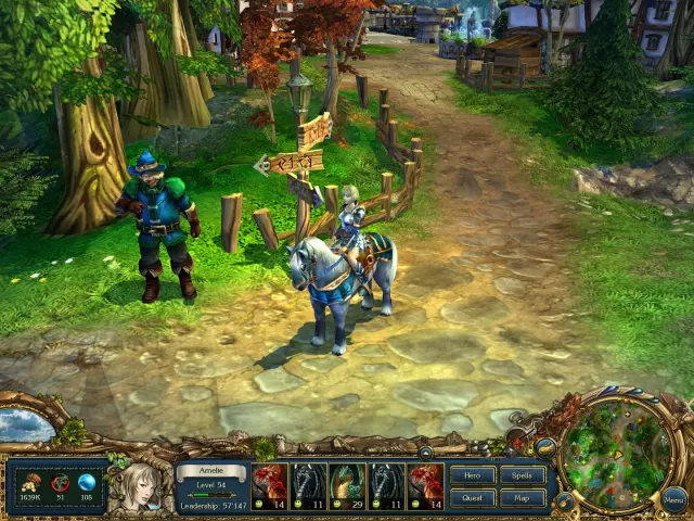 King’s Bounty. Принцесса в доспехах — скриншот 2 из игры