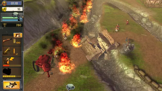 Hills Of Glory 3D — скриншот 4 из игры