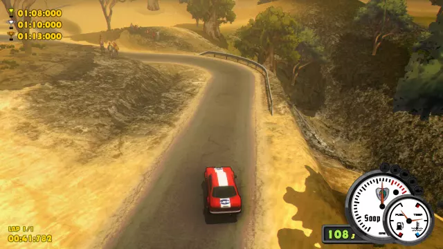 Super Woden: Rally Edge — скриншот 3 из игры