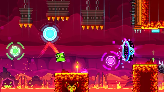 Geometry Dash — скриншот 1 из игры