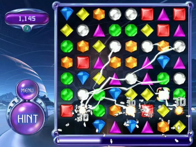 Bejeweled 2 Deluxe — скриншот 2 из игры