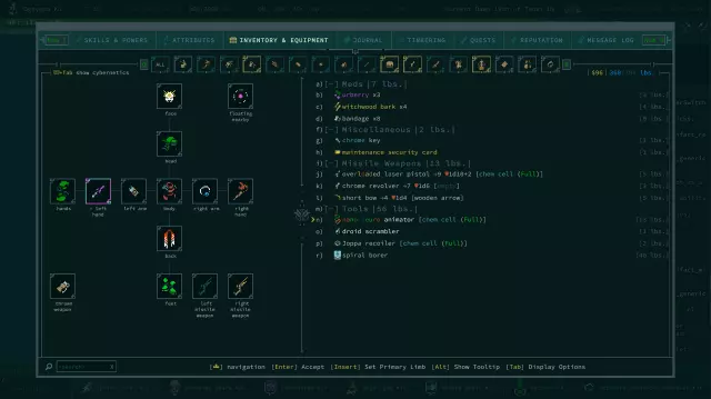 Caves of Qud — скриншот 2 из игры