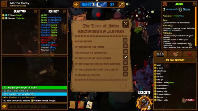 Town of Salem — скриншот 4 из игры