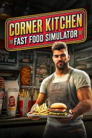 Corner Kitchen Fast Food Simulator — купить ключ Steam дешевле, обложка игры