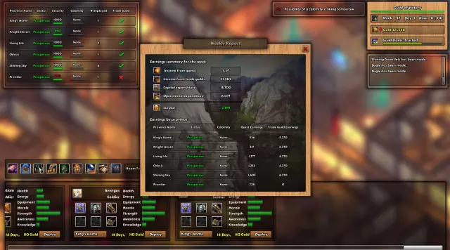 Guild Commander — скриншот 3 из игры