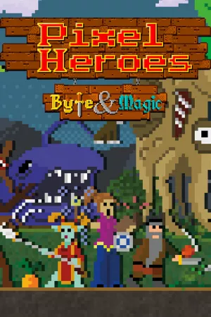 Pixel Heroes: Byte & Magic — купить ключ Steam дешевле, обложка игры