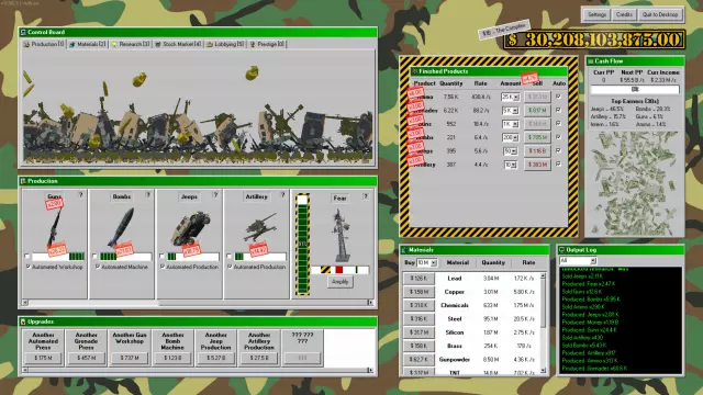 Military Incremental Complex — скриншот 1 из игры