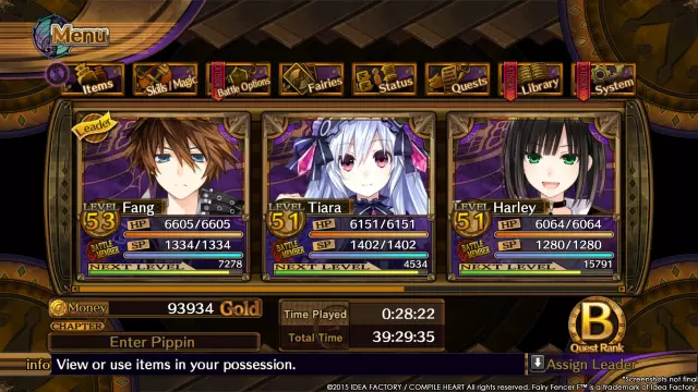Fairy Fencer F — скриншот 4 из игры