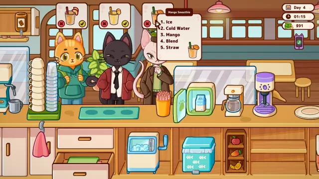 Cats & Cups — скриншот 5 из игры