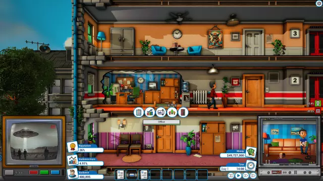 Mad Television Tycoon — скриншот 1 из игры