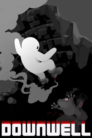 Downwell — обложка игры для ПК