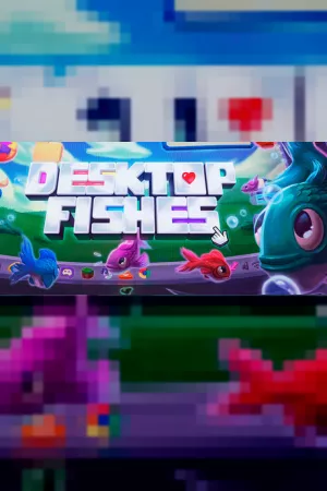 Desktop Fishes — купить ключ Steam дешевле, обложка игры