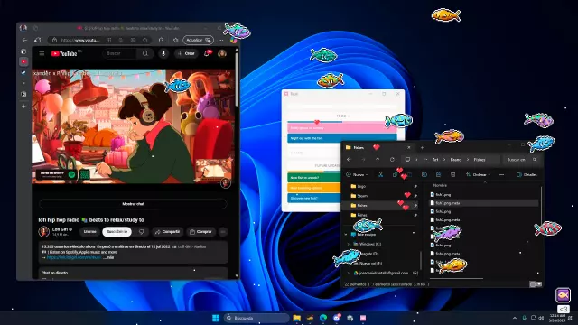 Desktop Fishes — скриншот 6 из игры