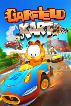 Garfield Kart — купить ключ Steam дешевле, обложка игры