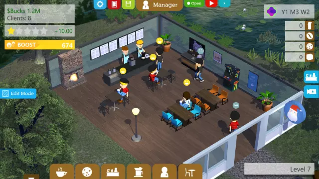 Coffee Shop Tycoon — скриншот 3 из игры
