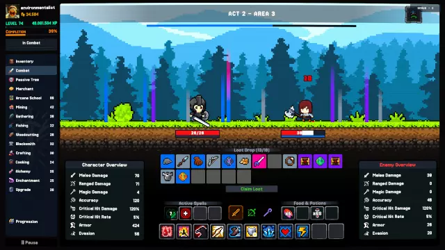 Between Adventures IDLE — скриншот 6 из игры