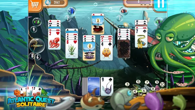 Atlantic Quest Solitaire — скриншот 3 из игры