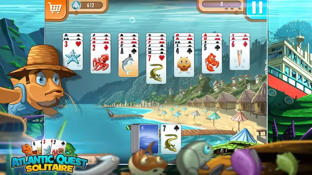 Atlantic Quest Solitaire — скриншот 6 из игры