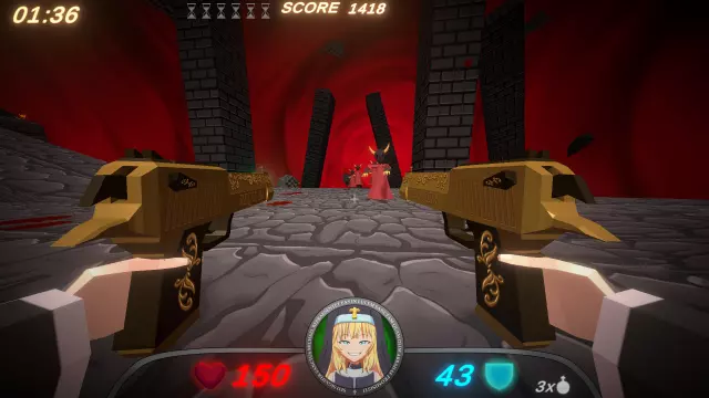 Guns and Nuns: Storming Hell — скриншот 2 из игры