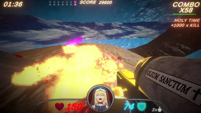 Guns and Nuns: Storming Hell — скриншот 4 из игры