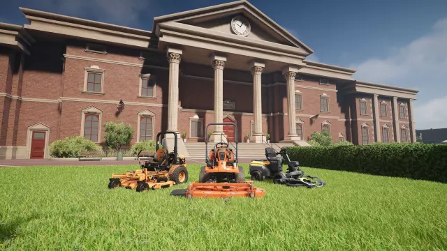 Lawn Mowing Simulator 2 — скриншот 1 из игры